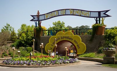 Wonders of the World Adventure Garden Entry Way